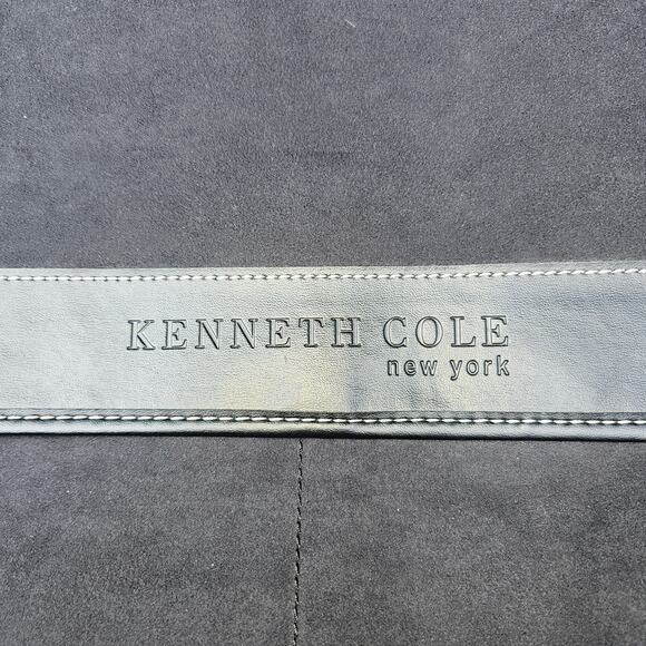 Kenneth Cole New York Messenger Laptop Briefcase Bag Black Large Adj Strap - Picture 5 of 10